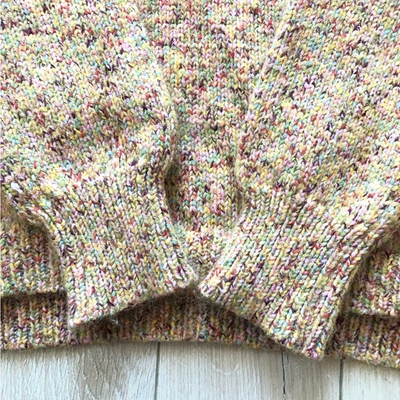 Persodea Japanese Brand Mohair Blend Marled Sweater Size LL - Picture 8 of 10